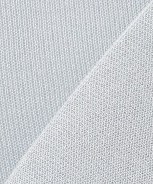 23区 【洗える】シャイニーシアー ドルマンスリーブ カーディガン スカイブルー系