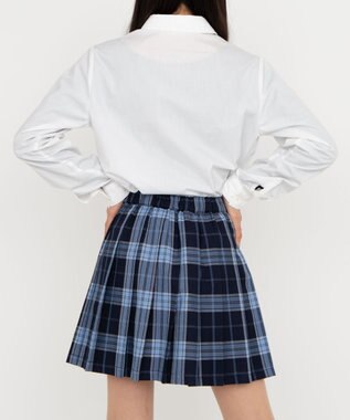 WEGO 【SCHOOLITEM】スクールシャツL／S ホワイト