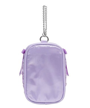 WEGO 【痛バ＆推し活グッズ】サイドレースアップぬいポーチ ライトパープル