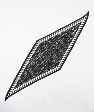 ICB 【30th ANNIVERSARY】5cityプリントスカーフ ブラック系