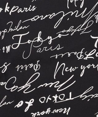 ICB 【30th ANNIVERSARY】5cityプリントスカーフ ブラック系