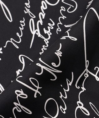 ICB 【30th ANNIVERSARY】5cityプリントスカーフ ブラック系