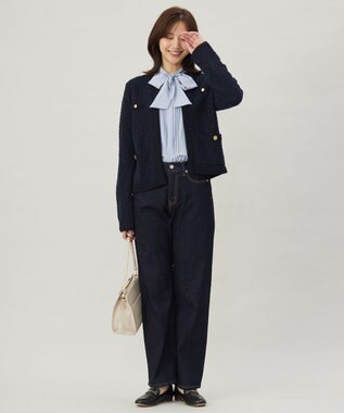 J.PRESS LADIES 【2way・セットアイテム】ノーブルショルダー バッグ アイボリー系