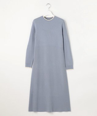 ANY SIS S 【2SET】ニット ボレロ × ワンピース セット ライトブルー×アイボリー