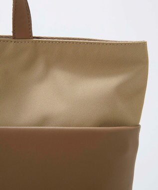 TOPKAPI 【Breath TOPKAPI】LINEA リネア レザーコンビ リュック バックパック　A4 / 軽量 ブラウン