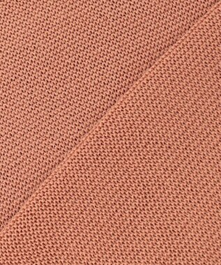 ANY 【洗濯機可能/アンチピリング/UVケア】アクリルガータースクエアニット オレンジ