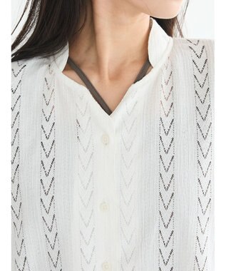 CRAFT STANDARD BOUTIQUE レースシャツ White