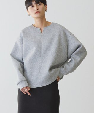 AMERICAN HOLIC スキッパーポンチプルオーバー Light Gray Mixture