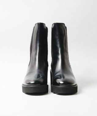 BONTRE 【イタリア製/本革】【LucaGrossi/ルカグロッシ】厚底サイドゴアブーツ/H616T-VA ブラック