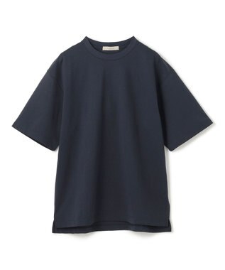 UNFILO MENS 【男女兼用】スマート ストレッチ ワイドTEE【ギフトにもおすすめ】 ネイビー