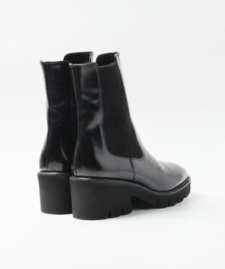 BONTRE 【イタリア製/本革】【LucaGrossi/ルカグロッシ】厚底サイドゴアブーツ/H616T-VA ブラック