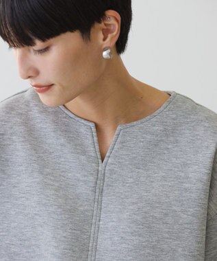 AMERICAN HOLIC スキッパーポンチプルオーバー Light Gray Mixture