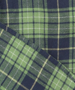J.PRESS KIDS 【110-130cm】起毛チェックシャツ グリーン系4