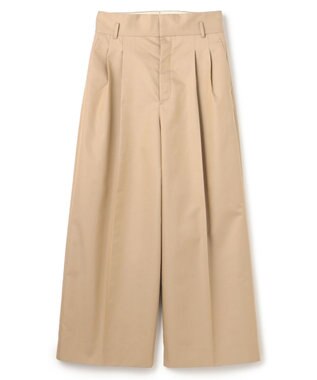 uncrave チノギャバジン ワイドトラウザー MEN’S