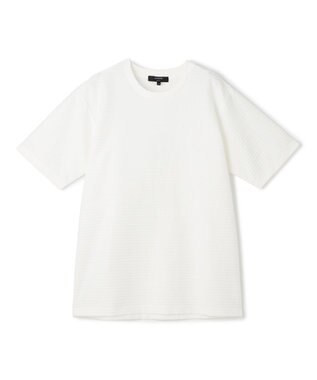 JOSEPH HOMME 【WEB・一部店舗限定】 タックボーダー　半袖カットソー ホワイト系