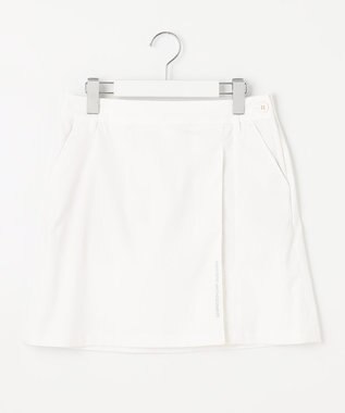 23区GOLF 【WOMEN】スケトラドビーストレッチ 台形 スカート ホワイト系