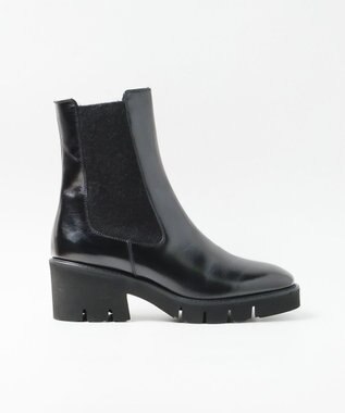 BONTRE 【イタリア製/本革】【LucaGrossi/ルカグロッシ】厚底サイドゴアブーツ/H616T-VA ブラック