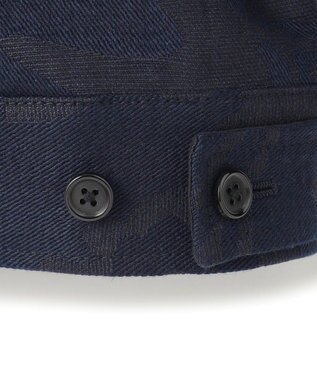 JOSEPH HOMME 【HIGH GRADE LINE】フォークアートジャガード　ジップアップブルゾン ブラック系