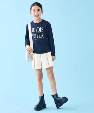 UNFILO 【110-150cm】BEAUTY FORM JERSEY スコート エクリュ