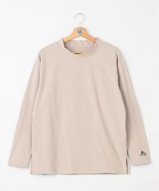 SHARE PARK LADIES 【UVカット・吸水速乾・ストレッチ・軽量 】モックネックＴシャツ ベージュ系