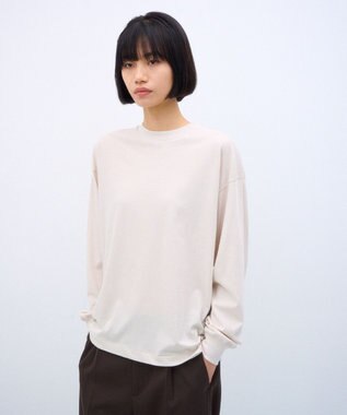 ATON FRESCA NUBUCK | オーバーサイズプルオーバー