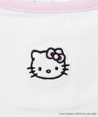 WEGO 【サンリオ】HELLOKITTYコラボ刺繍キャミ ホワイト