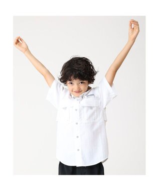 Columbia Columbia/ 【KIDS】バハマIIショートスリーブシャツ /コロンビア White