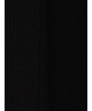 CRAFT STANDARD BOUTIQUE アンチピリングリブニットスカート Black