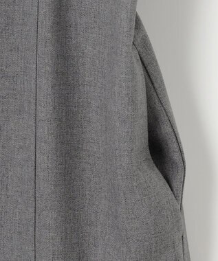 ANY SIS 【BAILA12月号掲載・貴島明日香さんコラボ】ドッキングビスチェワンピース×インナーセット グレー×ブラック