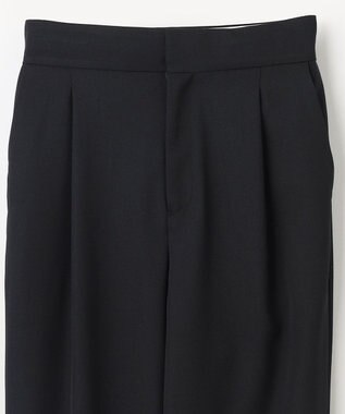 NAVE ウールポリエステルツイル パンツ ブラック系