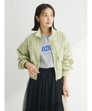 Green Parks ・ＥＬＥＮＣＡＲＥ　ＤＵＥ　スタンドナイロンブルゾン Light Green