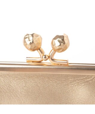 UNBILLION perche フラグメントケース付きアンティーク調ガマグチS ゴールド