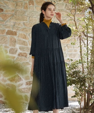  【SLOW/一部店舗限定】タイニースタープリント ワンピース