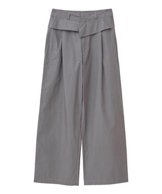 Green Parks ・ＥＬＥＮＣＡＲＥ　ＤＵＥ　ダブルウエストパンツ Charcoal Gray