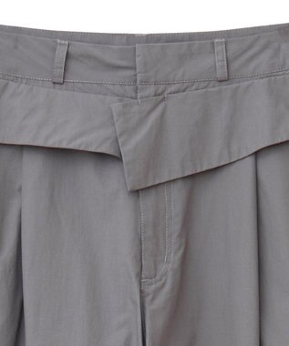 Green Parks ・ＥＬＥＮＣＡＲＥ　ＤＵＥ　ダブルウエストパンツ Charcoal Gray