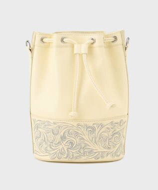 GRACE CONTINENTAL Drawstring Bag キナリ