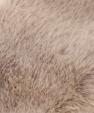 ANY カバー付きファーグローブ ベージュ