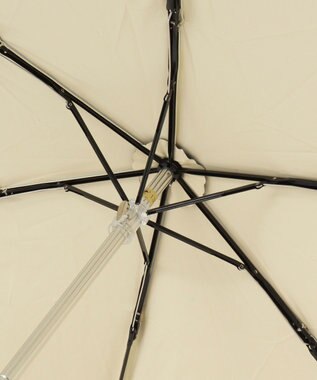 MOONBAT 【軽量】POLO RALPH LAUREN 晴雨兼用日傘 折りたたみ傘 PP刺繍／遮光 遮熱 UV サックス×イエロー