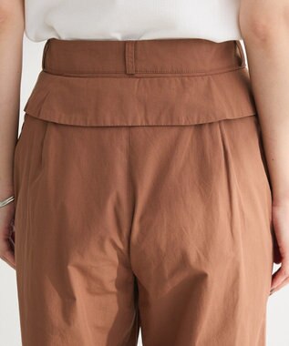 Green Parks ・ＥＬＥＮＣＡＲＥ　ＤＵＥ　ダブルウエストパンツ Brown