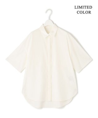 ICB 【WEB限定カラーあり・洗える】ラッフルデザインシャツ オフホワイト系［WEB限定］