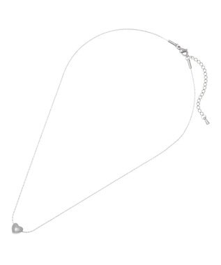 AMERICAN HOLIC ステンレス　シンプルハートネックレス Silver