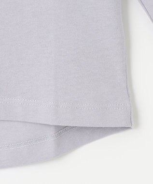 ANY KIDS アートモチーフ 長袖 Tシャツ サックスブルー×イヌ