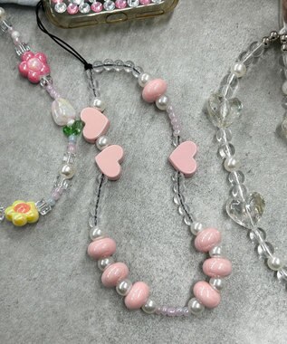 WEGO ビーズストラップキーホルダーC