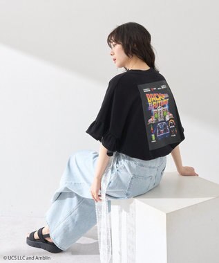 earth music&ecology Ｂａｃｋ　ｔｏ　ｔｈｅ　Ｆｕｔｕｒｅ／ｅｍａｅ　フリルＴ A