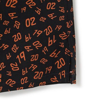 J.PRESS MEN 【J.PRESS ORIGINALS】Broad Print 1902 Open Collar Shirt ブラック系5