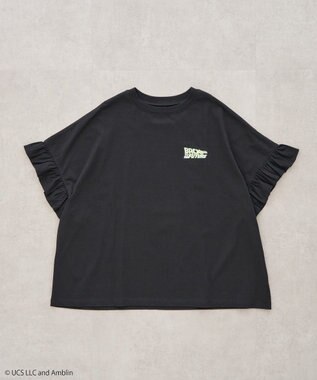 earth music&ecology Ｂａｃｋ　ｔｏ　ｔｈｅ　Ｆｕｔｕｒｅ／ｅｍａｅ　フリルＴ B