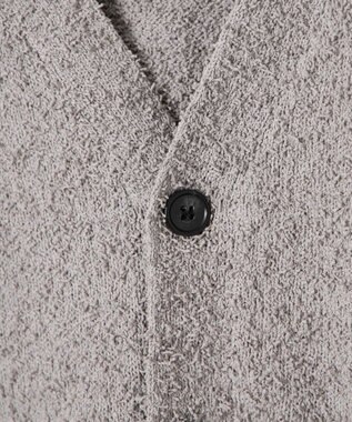 WEGO ツイストブークレカーディガン グレー