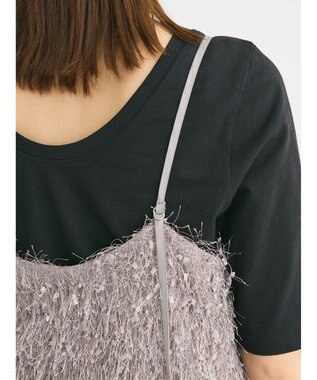 Green Parks テープヤーンキャミビスチェ Gray