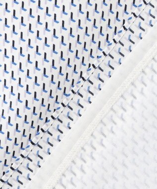 J.PRESS LADIES S 幾何プリント カットソー ブルー系5