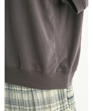 Green Parks ７分袖ロゴミニ裏毛トレＴＥＥ Charcoal Gray